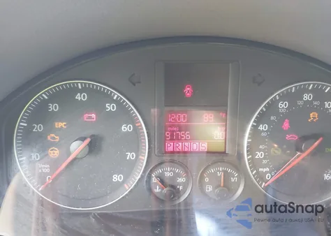 2006 Volkswagen Jetta 2.5 из США, поврежденный, VIN 3VWSF71K46M658598